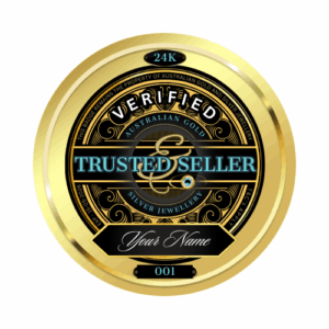 24K Gold Verified Trusted Seller Badge (1 year)